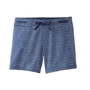 Prana Navy White Silvana Quick-drying Boardshort
